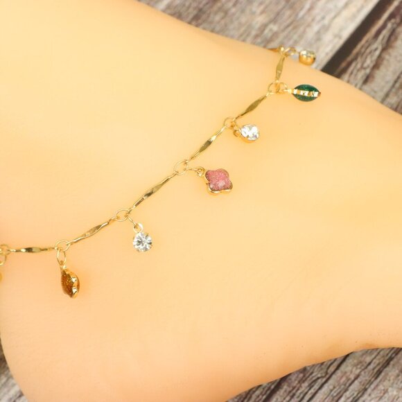 "Elegant Handmade Anklet – Delicate Jewelry for Women, MAR091817 - Picture 7 of 10